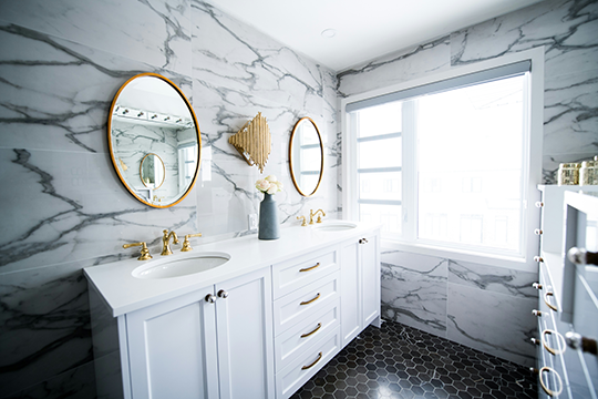 Complete bathroom renovation in pittsburgh Pa. done by SL Contractors